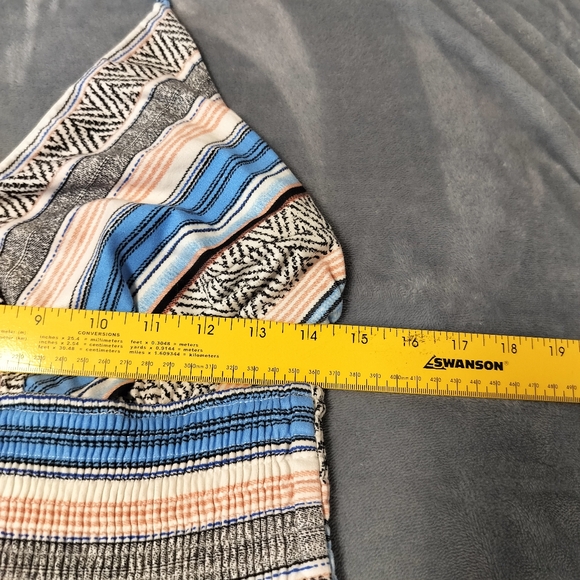 2/$30 Venus Pastel Blue & Pink Halter Jumpsuit‎ Womens Sz S Super Soft - Picture 13 of 16